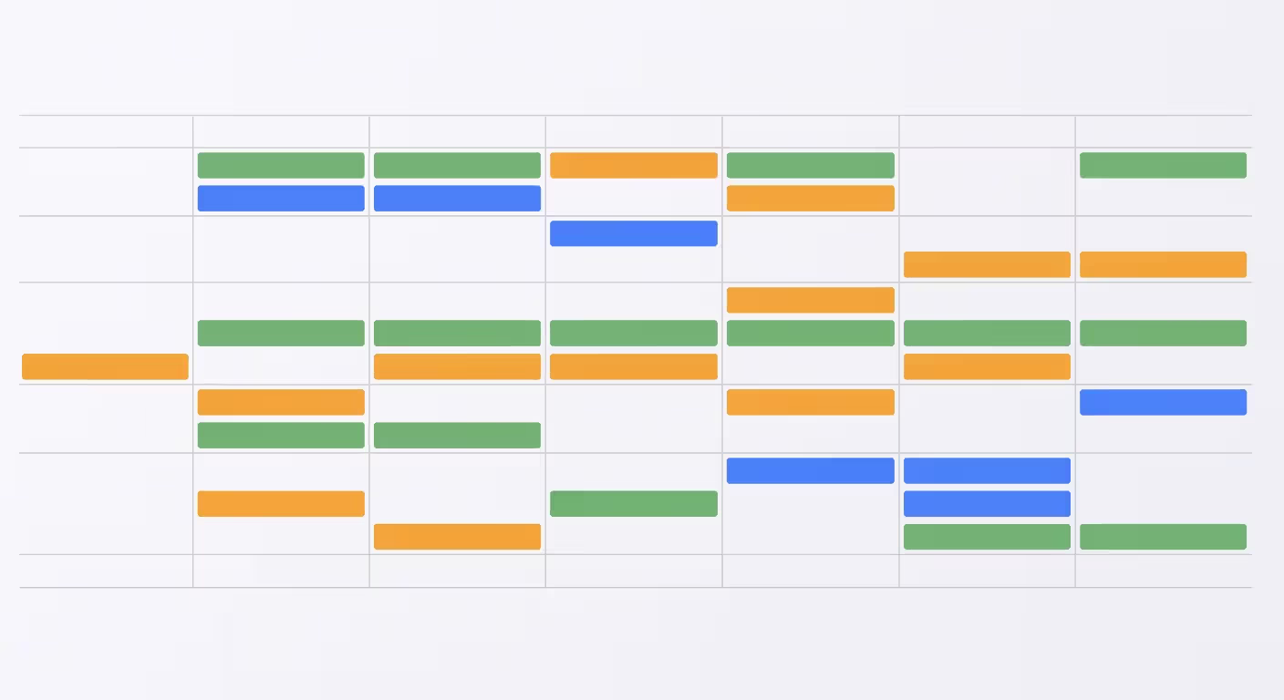 Album release timeline with promotional milestones marked