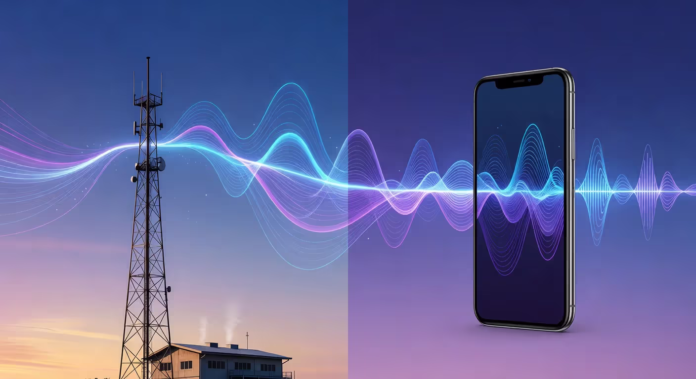 Traditional and modern radio broadcasting comparison