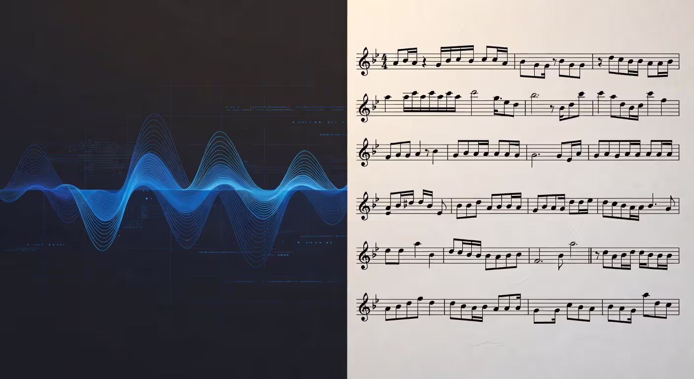 Visual representation of master recordings versus publishing rights