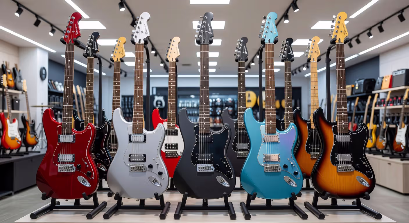 Modern offset guitar models and reissues